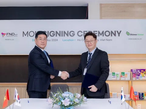 Công ty cổ phần FND NET VÀ Công ty tnhh SHIMEX GLOBAL ký kết biên bản MOU, chính thức gia nhập thị trường Việt Nam
