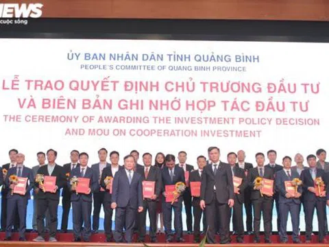 11 nhà đầu tư 'đổ' gần 23.000 tỷ đồng vào 14 dự án ở Quảng Bình