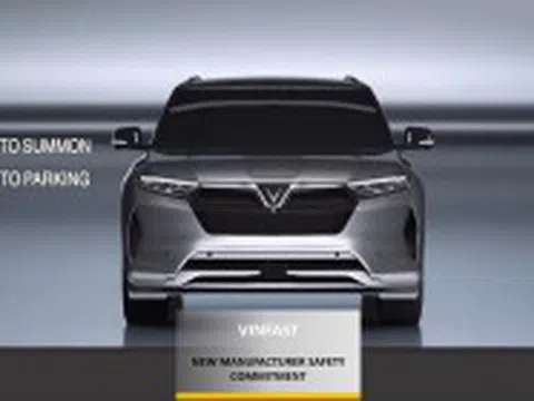 VinFast nhận giải thưởng 'Hãng xe mới có cam kết cao về an toàn' ASEAN NCAP