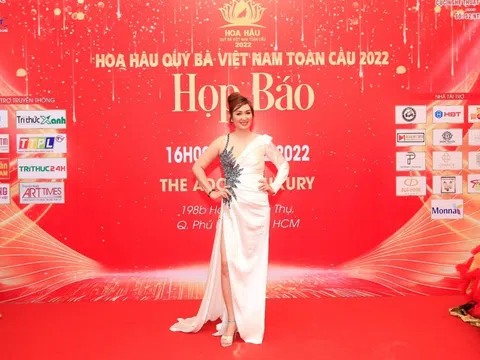 Trần Thụy Thanh Nhã: “Mong muốn thể hiện được bản lĩnh tại cuộc thi Hoa hậu Qúy bà Việt Nam Toàn cầu 2022”