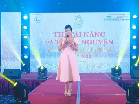 Doanh nhân Nguyễn Thị Tiếp tỏa sáng với dự án thiện nguyện tại “Nữ hoàng Doanh nhân đất Việt 2022”