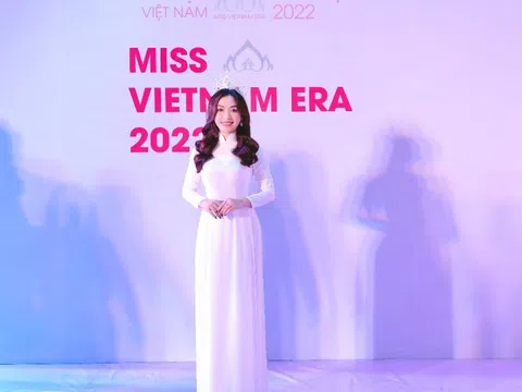 Hoa hậu Vũ Ngọc Anh khoe sắc trong buổi casting “Hoa hậu Việt Nam Thời đại 2022”