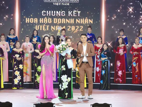 “Người đẹp thân thiện” Hoa hậu Doanh nhân Việt Nam 2022 được trao cho thí sinh Tô Thị Kim Thi