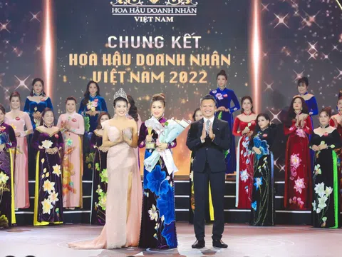 Tiến sĩ Nguyễn Thị An Minh đạt danh hiệu “Người đẹp Áo dài” Hoa hậu Doanh nhân Việt Nam 2022