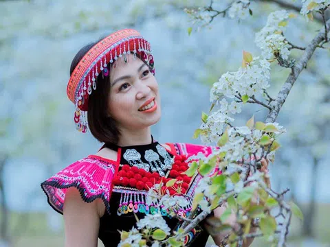 Á hậu Lê Thị Khánh Vân đẹp xuất sắc trong trang phục dân tộc người H'mông