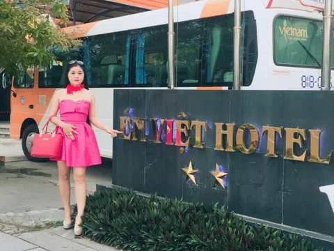 Nữ CEO Hạnh Dung về thăm khu nhà hàng, khách sạn Én Việt, khu di tích Hàn Mạc Tử