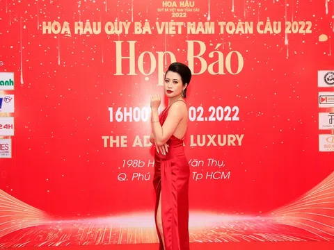 Nguyễn Thị Lan Hương tham dự Hoa hậu Quý bà Việt Nam Toàn cầu 2022