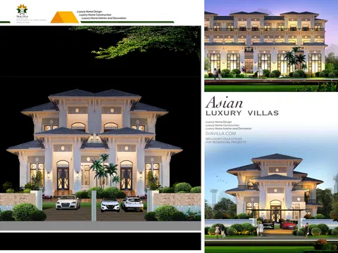 Solar Villa Architecture cho ra đời bộ sưu tập “999 mẫu nhà biệt thự đẳng cấp” cực độc đáo.