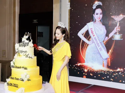 Á hậu Hồng Thắm tổ chức tiệc tri ân sau hành trình dài tại Hoa hậu Doanh nhân Việt Nam Toàn cầu 2022
