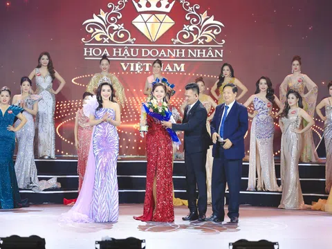 Danh hiệu Người đẹp có nụ cười đẹp Hoa hậu Doanh nhân Việt Nam 2022 chính thức được trao cho doanh nhân Nguyễn Thị Tình