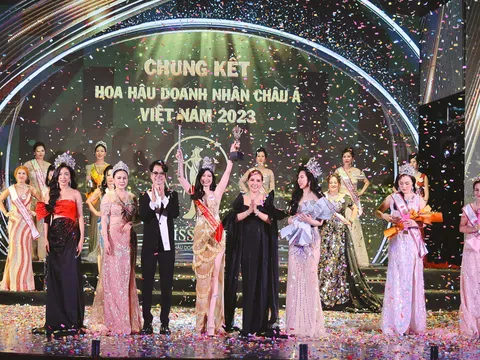 Doanh nhân Lê Thị Thơ trở thành Tân Hoa hậu Doanh nhân Châu Á Việt Nam 2023