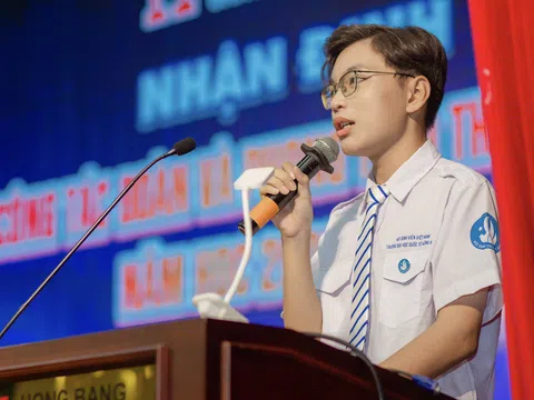 Nguyễn Lê Thái Anh thí sinh mang giọng đọc đầy truyền cảm góp mặt tại “Thanh Âm Kết Nối” 2023