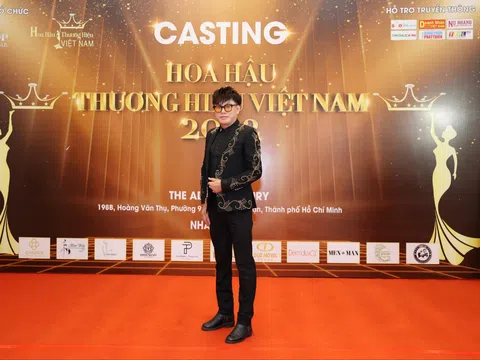 Nhà thiết kế Tommy Nguyễn trở thành nhà tài trợ cho cuộc thi Hoa hậu Thương hiệu Việt Nam 2022